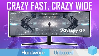 Samsung Odyssey G9 Review, The Biggest, Fastest, Craziest Monitor