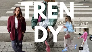 TRENDY wiosna 2024 + mierzymy na nowy sezon 🌸