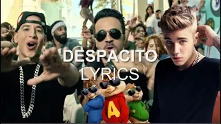 Luis Fonsi, Daddy Yankee - Despacito (Remix ) ft. Justin Bieber Chipmunks version Lyrics