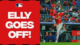 Elly De La Cruz blasts TWO homers in a HUGE game for the Reds! (2nd homer goes 467 feet!)