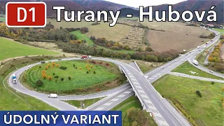 Slovak Highway D1 Turany - Hubová - Unfinished Valley Variant (November 2023)