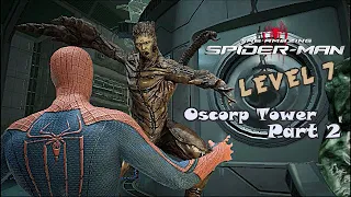 The Amazing Spider-Man level 7 Oscorp Tower Part 2 PC Gameplay