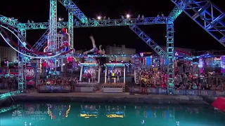 Jessie Graff Big Dipper Freestyle 1st Attempt - American Ninja Warrior All Stars 2020