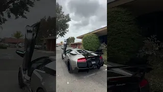 Straight piped Lamborghini Murcielago