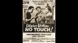 Filipino Drama | Pilipino kostum no touch 1955 | Mario Montenegro , Emma Alegre , Leroy Salvador