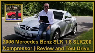 2005 Mercedes Benz SLK 1 8 SLK200 Kompressor | Review and Test Drive