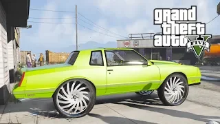 GTA 5 Real Hood Life #61 Franklins Crazy Green Monte Carlo & Trappin w/ Zee! (GTA 5 Hood Life Mods)