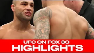 UFC On FOX 30 Highlights! Dustin Poirier, Jose Aldo Conquer In Calgary