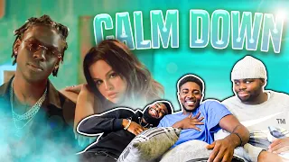 WHAT IS SELENA DOING??!?-REACTING TO REMA - CALM DOWN FT SELENA GOMEZ