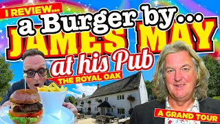 I REVIEW a BURGER by JAMES MAY at his Pub The ROYAL OAK and give you THE GRAND TOUR