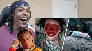 6IX9INE THE RAT 😂 Trippie Redd - Under Enemy Arms (Reaction)