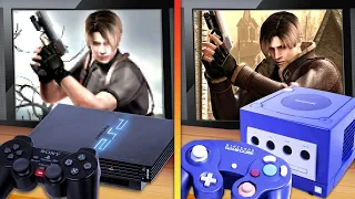 QUAL RESIDENT EVIL 4 É MELHOR ? - Playstation 2 Vs Gamecube