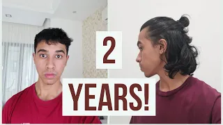 2 YEAR Hair Growth Time Lapse (Transformation)