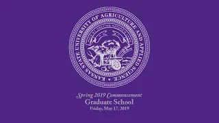 Graduate School | Spring Commencement 2019