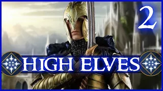 ELROND FIGHTS! Third Age: Total War (DAC V5) - High Elves - Episode 2