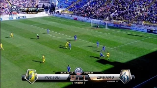 Aleksandr Kokorin's goal. FC Rostov vs Dynamo | RPL 2014/15