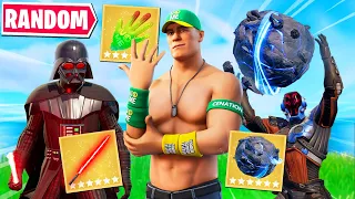 The *RANDOM* BOSS LOOT Challenge in Fortnite