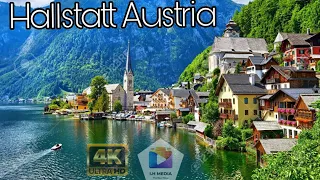 Hallstatt, Austria  Walking Tour -  Hallstatt Österreich ( 4K ULTRA HD )  best place to visit