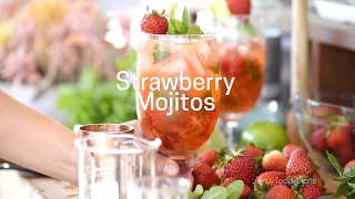 Strawberry Mojito Cocktail - Super Refreshing