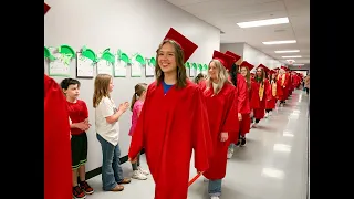 Minford High School -Senior Walk 2024