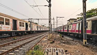 Mumbai local train Rush