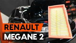 Jak wymienić filtr powietrza w RENAULT MEGANE 2 (LM) [TUTORIAL AUTODOC]