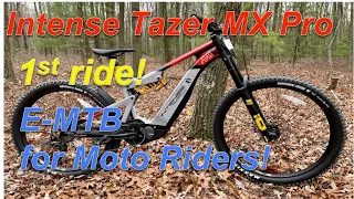 2021 Intense MX Pro First Ride: E-MTB for Moto Riders!