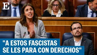 Montero: "A estos fascistas se les para con derechos"