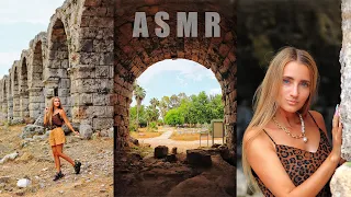 АСМР В ДРЕВНЕМ ГОРОДЕ Перге Турция Анталия ТРИГГЕРЫ | ASMR Perge Ancient City TURKEY Triggers