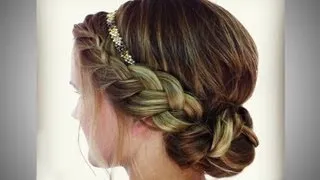 Braided Headband Updo