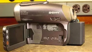 Sony DCR-DVD403:  Review and Test Footage