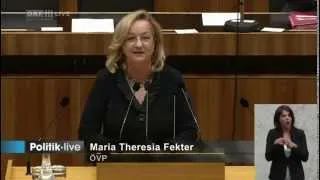 40301Nationalratssondersitzung III Maria Fekter (ÖVP) 2014/09/23