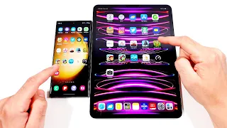 Galaxy S23 Ultra vs iPad Pro 11 Speed Test