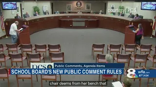 pinellas co school board cracks down on public comment