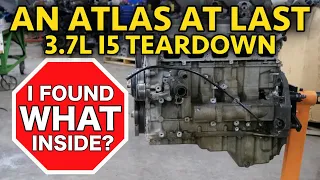 Blown Colorado 3.7 Atlas 5 Cylinder Engine Teardown. You Asked, Fan Delivered! Solved a Mystery Too