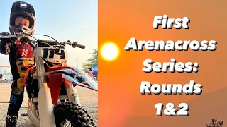 First Arenacross Series : Rounds 1&2 // Tykes Class // KTM 50 Sx Mini