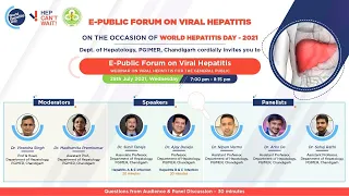 E-Public Forum on Viral Hepatitis - 28 JULY