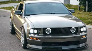 Making the Mustang clean...