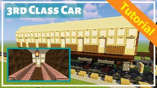 3rd Class Compartment Car - Minecraft British Steam Trains