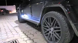 Mercedes-Benz G63 AMG Brabus 700 Звук. Рев. Sound! Revs!