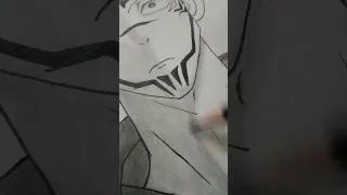 Itadori Yuji drawing sketch Art Anime - [Jujutsu kaisen] #shorts #youtubeshorts