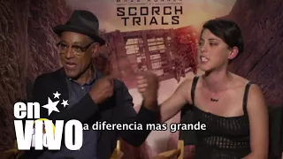 Los protagonistas de la pelicula Maze Runner En Vivo