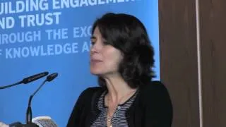 Esther Freud reads from "Lucky Break" at the British Council Literature Seminar in Berlin