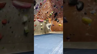 When your fit non climber friend tries climbing (V2 to V4 rated)