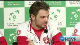 Stan Wawrinka: Roger, I still love you (Davis Cup)