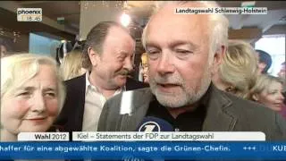 Wolfgang Kubicki, Spitzenkandidat der FDP in Schleswig-Holstein zur Wahl