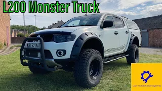 Mitsubishi L200 Series 4 Barbarian Monster Truck | #shorts #monstertruck #mitsubishil200 #l200 #4x4