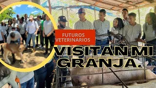 LOS estudiantes MÁS curiosos visitaron MI GRANJA / PREGUTAS y RESPUESTAS