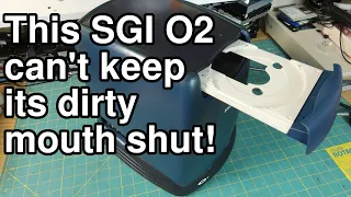 SGI O2 CD-ROM fix, case fix, and RAM upgrade!