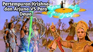 PERTEMPURAN KRISHNA DAN ARJUNA VS PARA DEWA!